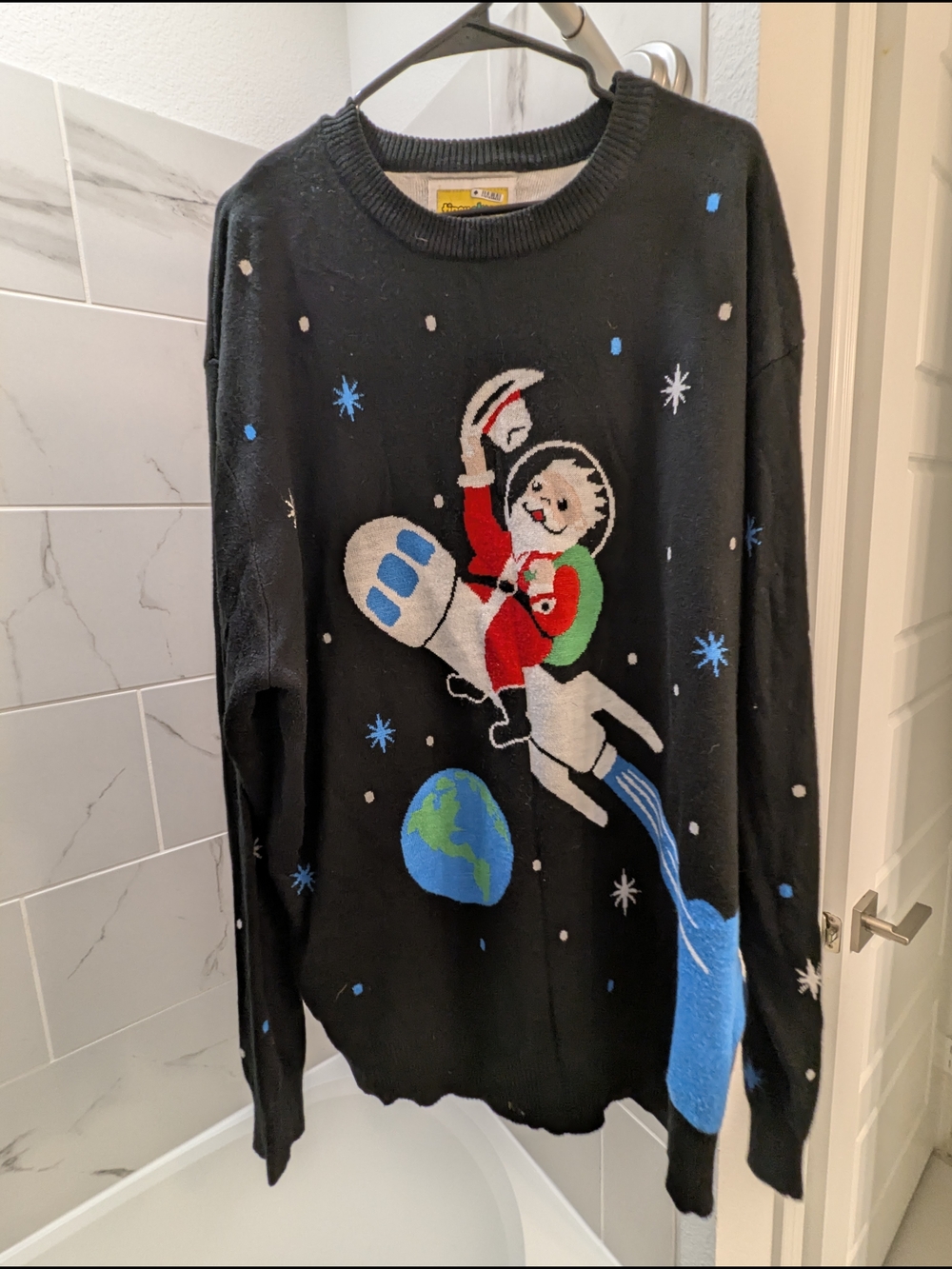 Tipsy Elves Black Ugly Sweater